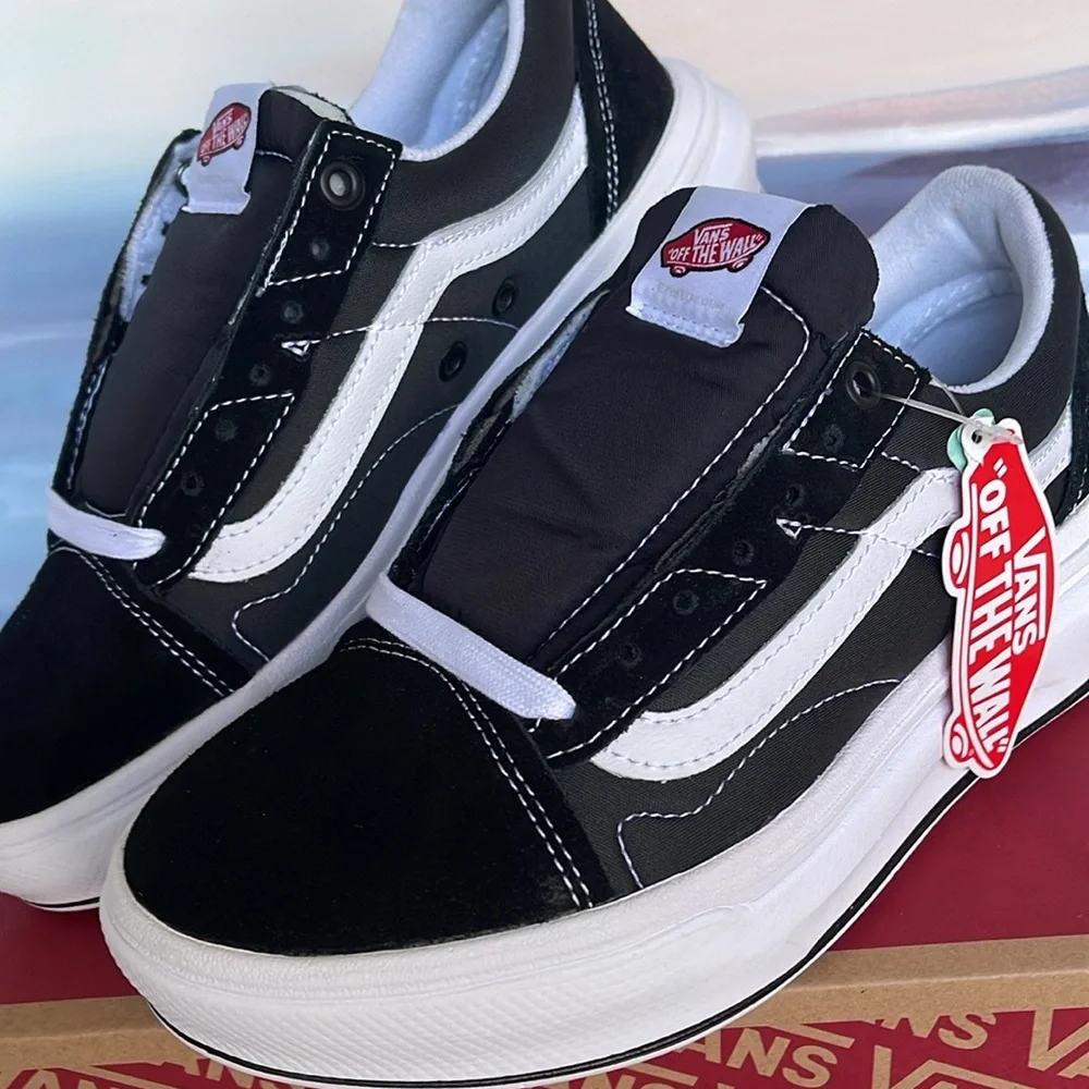 Vans WMNS Oid Skool Over Black/White VN0A7Q5EBA2 Sneakers Platforms